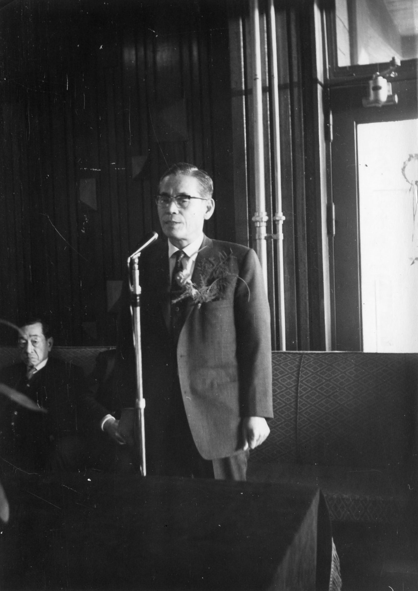 1962년 이병철이사장 취임식