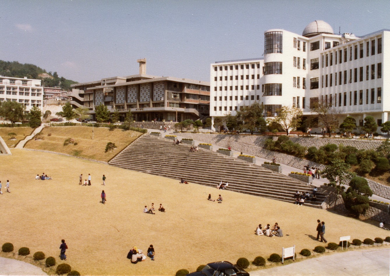 1980년대 인문사회과학캠퍼스 전경