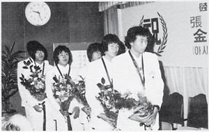 1982년 아시안게임 200m 장재근 금메달 환영 행사