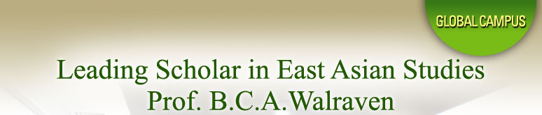 Leading Scholar in East Asian Studies Prof. B.C.A. Walraven