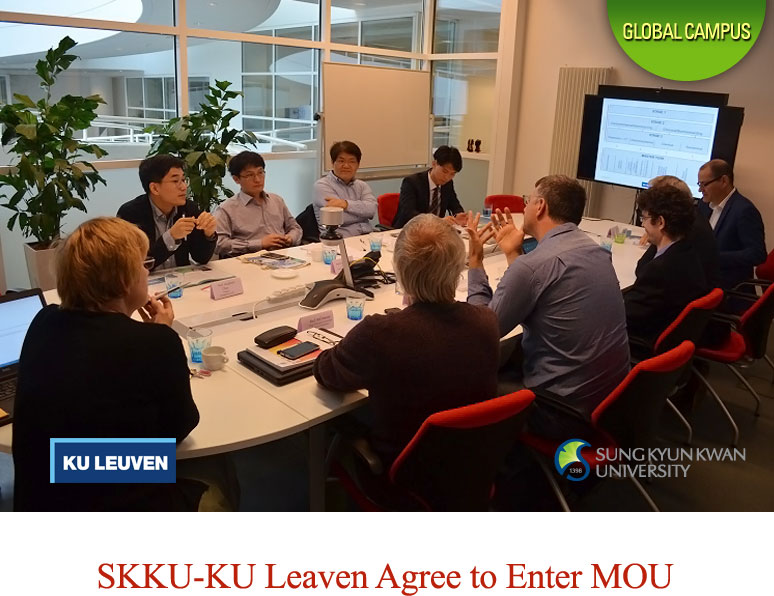 SKKU-KU Leaven Agree to Enter MOU