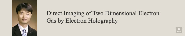 Direct Imaging of Two Dimensional Electron Gas by Electron Holography